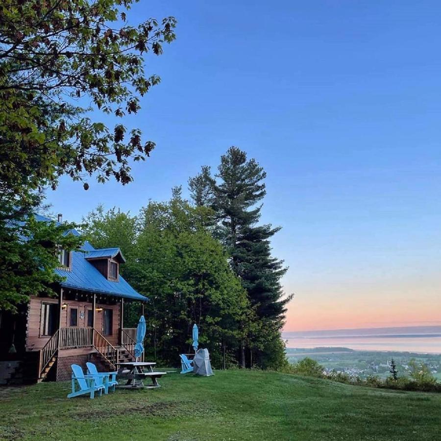 Les Chalets Sur Le Cap Saint Joachim ภายนอก รูปภาพ